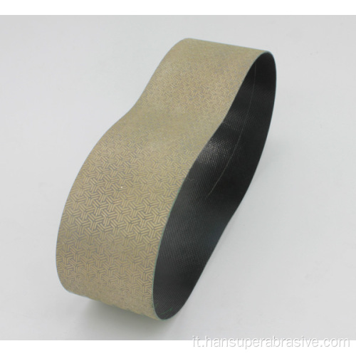 Nastro abrasivo diamantato flessibile per ceramica